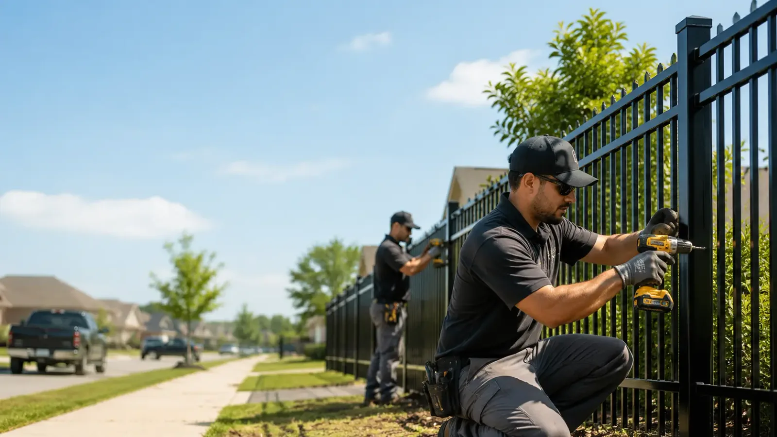 Metal Fence Installation in Kingsville, MO
